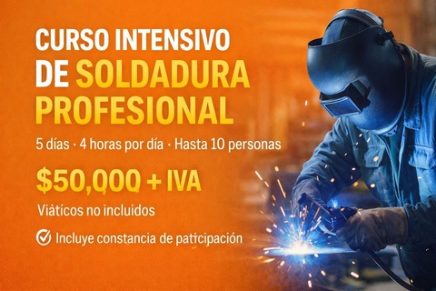 Curso Intensivo de Soldadura Profesional
